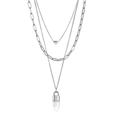 Stainless steel ketting voor vrouwen Marc Lauder Casoli