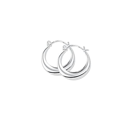 Zilver Gerhodineerde Oorringen 1329575