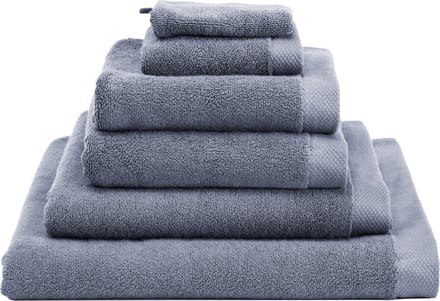 Heckett & Lane 3 stuks Premium Washand 16 x 21 cm Insignia Blue