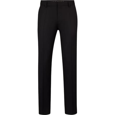 Boss Heren Virgin Wool Broek (Zwart)