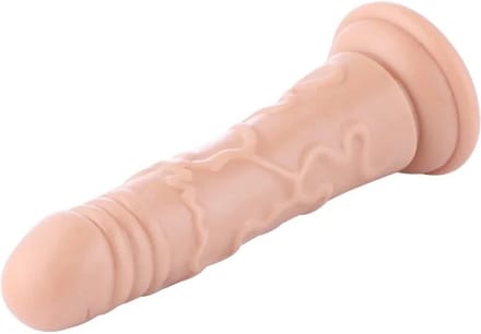 Dildo 3XLR voor Auxfun Basic Seksmachine Beige