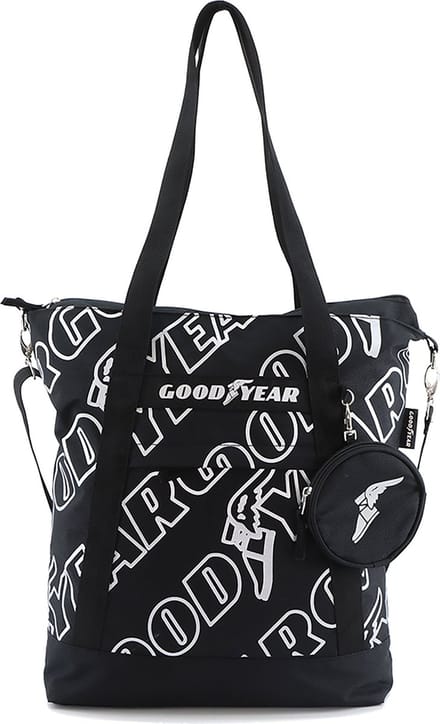 Goodyear rPET Shopper 16L - Zwart - Zwart