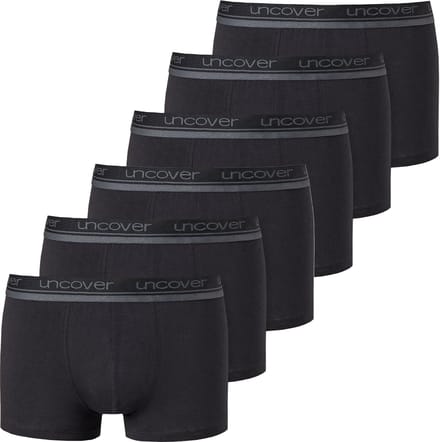 uncover by Schiesser Heren retro short / pant 6 pack Basic