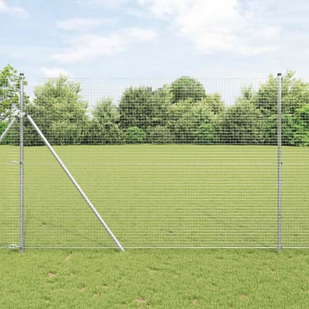 vidaXL - Gelast - gaashek - 5000 - x - 150 - cm - Zilver