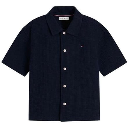 Overhemd Korte Mouw Tommy Hilfiger KB0KB10408 C1G