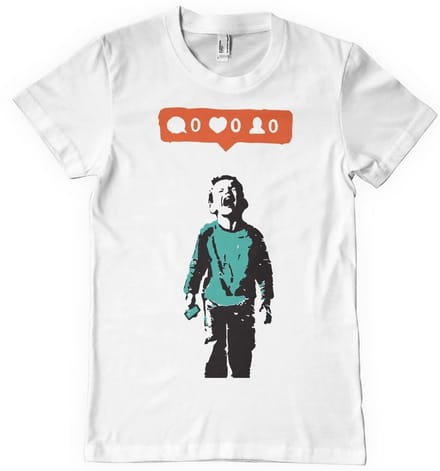 Hybris The Social Kid T-shirt SH-1-BK002-H44-8