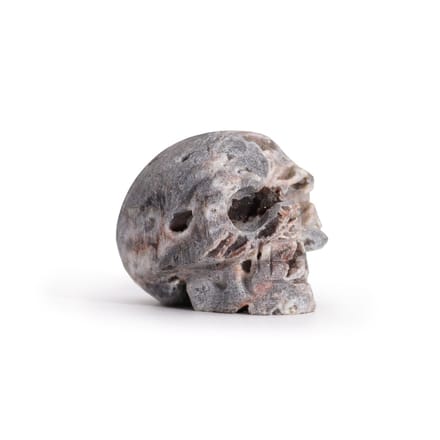Calcietgeodes Gesneden Schedel - (ongeveer 4,5 cm)