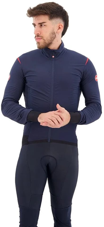 Castelli Alpha Flight Ros Jas Blauw 3XL Man