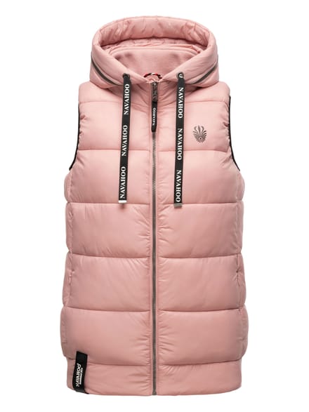 Navahoo Dames Gewatteerde Bodywarmer Kassidy – Licht & Modern met Capuchon