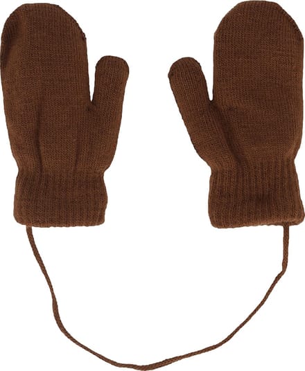 Sarlini Baby Dark Camel Knit Wantjes 000434-80004
