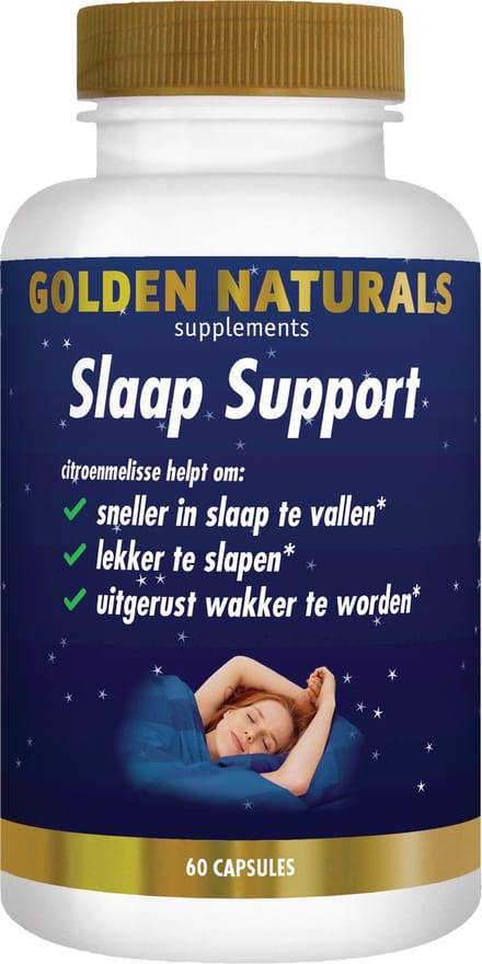 Golden Naturals Slaap Support (60 veganistische capsules)