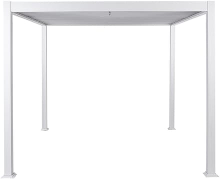 FORNOLI - Tuinpaviljoen - Wit - Aluminium