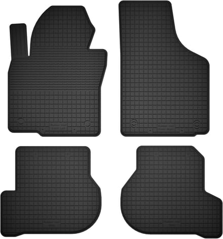 Wielganizator BasicProtect Serie - Rubber Automatten - Compatibel met Volkswagen Scirocco - Antislip - Weerbestendig