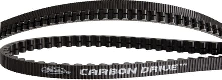 CDX riem Carbon Drive 128 tanden zwart