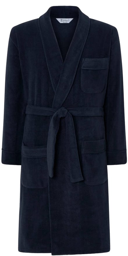 Herenbadjas Polar Winter – Marineblauw - L