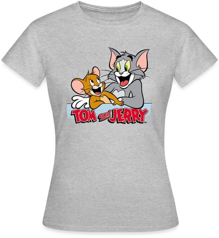 Tom En Jerry Vrienden T-Shirt Dames