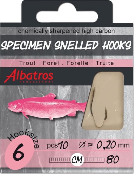 Albatros Forel Hakenboekje - 80 cm - Haakmaat 10