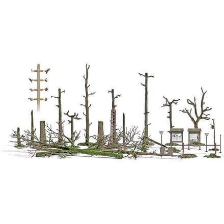 Busch - TOTHOLZ-SET H0 (2/23) * - modelbouwsets, hobbybouwspeelgoed voor kinderen, modelverf en accessoires
