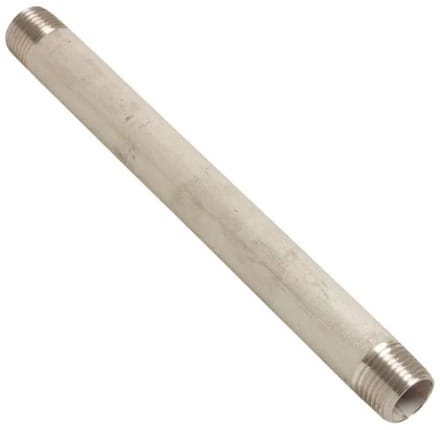 RVS Buisnippel 1/2 inch, 200 mm, V4A - Boni-Shop