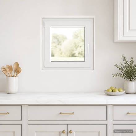 vidaXL - Kleur - binnenkant - kelderraam - Wit - RISOR - 60 - x - 50 - cm