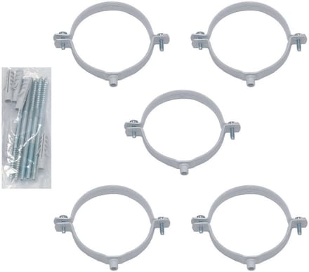 Vaillant Pijpklem D= 100 mm (5 st.) voor ecoTEC plus, lengte 140 mm, 303821