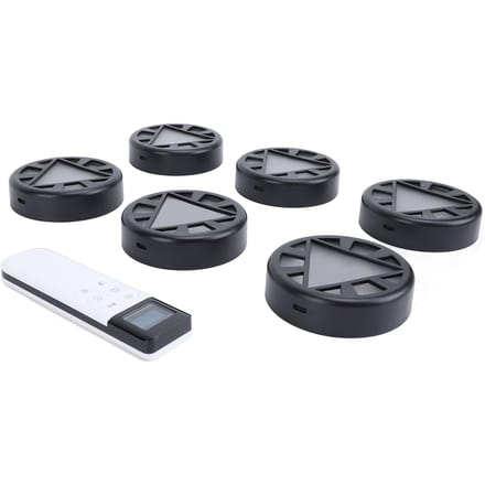 Sport Agility Lights Trainingskit 5 LED-licht 6 Functies Verbetert Perceptie Reactietraining gray