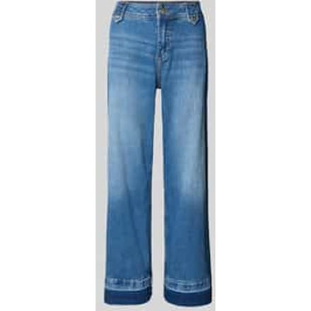 Jeans met achterzakken, model 'Hermina'