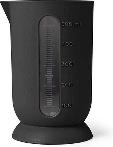 B+ Design - Maatbeker QB - 500 ml - Ø 8,7 x H 14 cm - Zwart