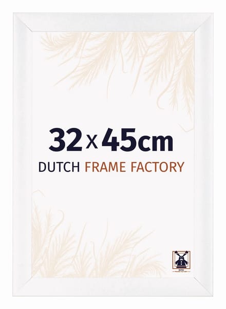 Fotolijst 32x45 cm - MDF - Wit Mat - Praag