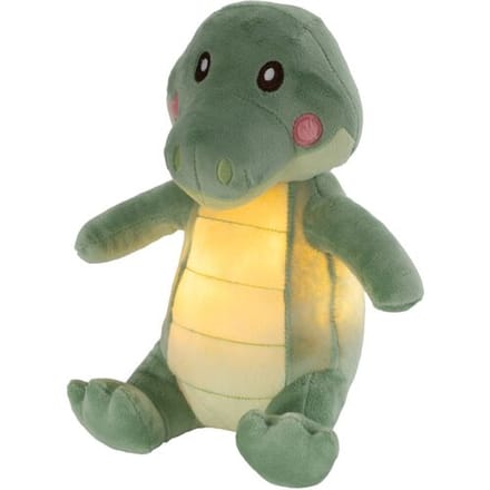 LUPILU Knuffel met nachtlampje (Krokodil)