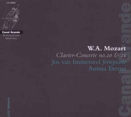 Anima Eterna Brugge & Jos Van Immerseel - Mozart: Clavier-Concerte No.20 & 21 (CD)