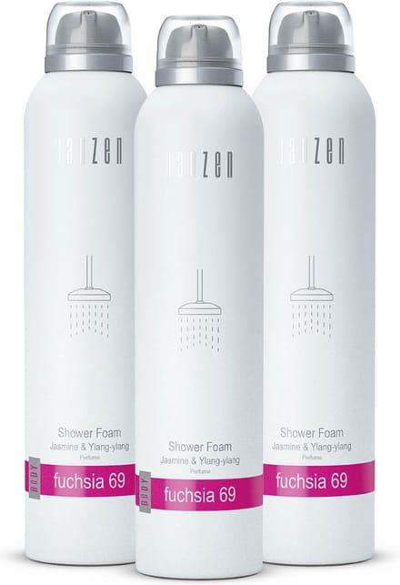 JANZEN Shower Foam Fuchsia 69 3-pack