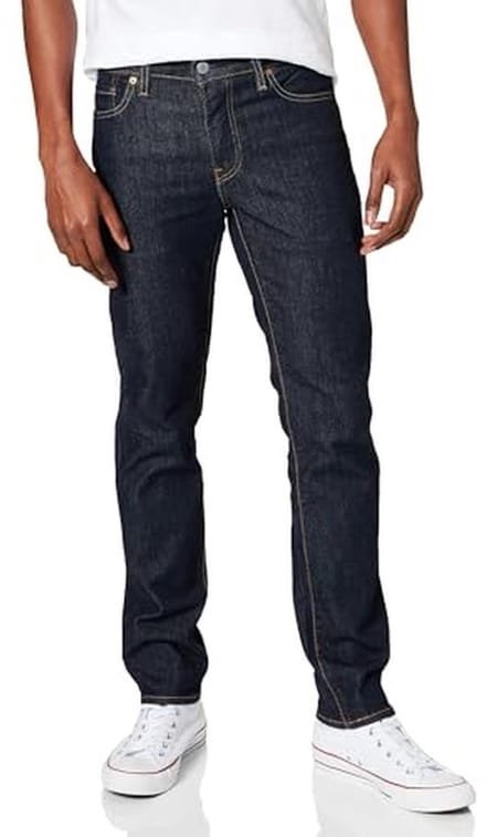 Heren Slim Fit Jeans met Ruimte om te Bewegen