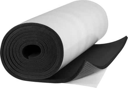 Isolatiemat Rubber - Zelfklevend Schuim - Leiding Isoleren - Gesloten Cel Structuur - 19mm Dikte 10cm Breed
