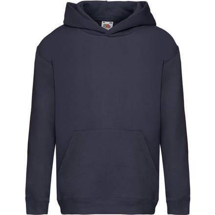 Fruit of the Loom Sweatshirt met capuchon voor kinderen/Kinderen (Deep Navy)
