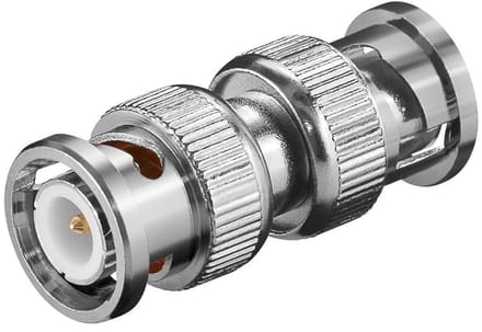 BNC (m) - BNC (m) koppelstuk - 75 Ohm