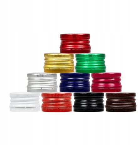 Bimberek - Aluminium Doppen - 28mm - 10 stuks