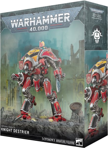 Beeldje Games Workshop Warhammer 40k Imperial Knights Chevaliers Destrier