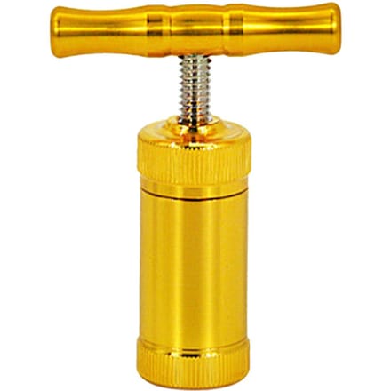 Mini Aluminiumlegering Specerijen Compressietool Draagbare Enkelhandige Pollencompressor orange