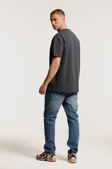Chief Heren T-shirt Gray - Maat S