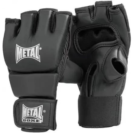 Gratis Vecht mma handschoenen Metal Boxe