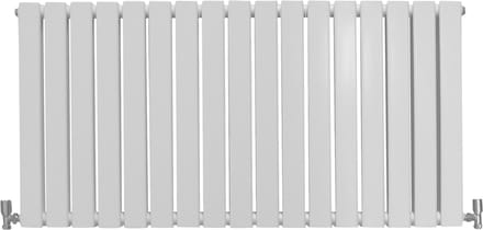 Design radiator - wit - 600x1190 mm - inclusief bevestigingskit