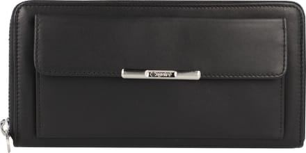 Esquire Helena Portemonnee RFID Leer 19 cm - Dames - Horizontaal - schwarz