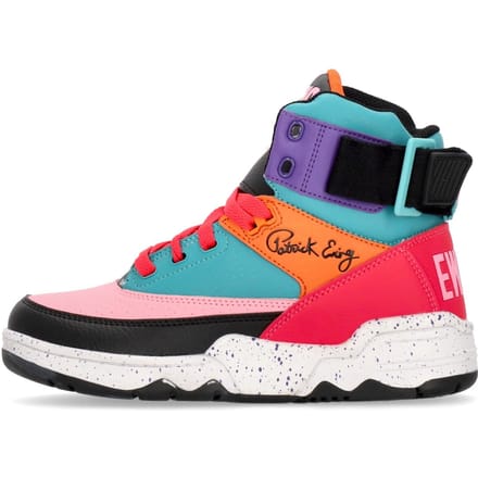 Ewing 33 Hi W damesbasketbalschoen zwart/wit/baltisch