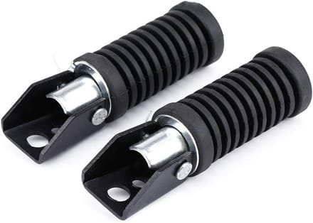 Set van 2 Rubberen Achterste Voetsteunen voor Motorfiets, Antislip Grip Covers