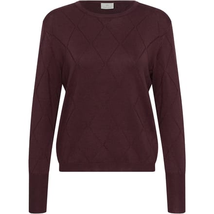 Damestrui met lange mouwen KAFFE Lizza Argyle