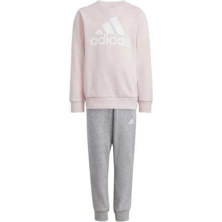 Adidas Essentials Logo French Terry Set Grijs,Roze 3-4 Years Kinderen