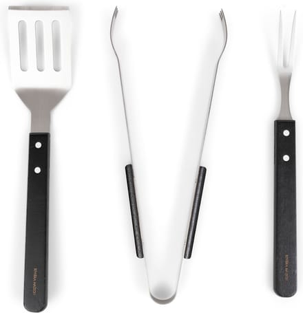 Riviera Maison BBQ - Urban Lodge BBQ Tools - Zilver