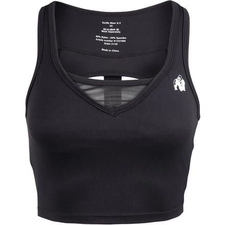 Gorilla Wear Willow Tank Top - Zwart - M