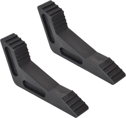 Set van 2 Rubberen Deurwiggen - Antislip, Botsingsbestendig en Geschikt voor Alle Vloeren
